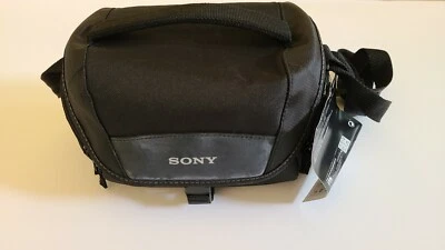СОВЕРШЕННО новый w ярлыки Sony LCSU21 видеокамеры чехол для переноски - черный - Изображение 1 из 4