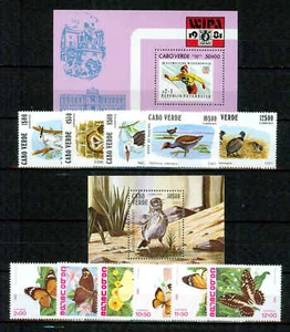 CAPE VERDE -1981-1982 -3 CPL. SETS - VF ** - Bild 1 von 1