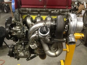 UPP EVO VIII/IX Top Mount T3/T4 Turbo Manifold - Picture 1 of 3