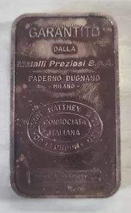 Bar 50 gr. JOHNSON MATTHEY London .999 Precious Metals SILVER - Picture 1 of 2