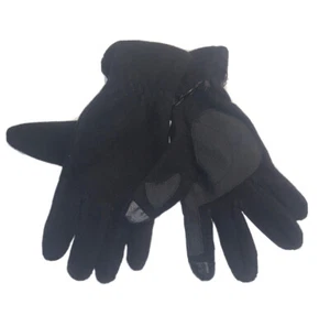 NWT VAN HEUSEN MENS BLACK SMART TOUCH GLOVES L/XL - Picture 1 of 1