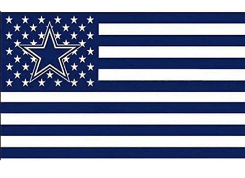 Dallas Cowboys 3 x 5 american banner flag Cover