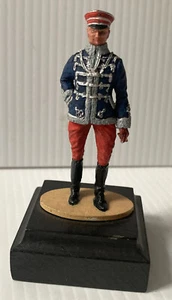 Lead figurine German Hussar General Napoleonic hussard prusse plomb Napoléon - Photo 1 sur 4