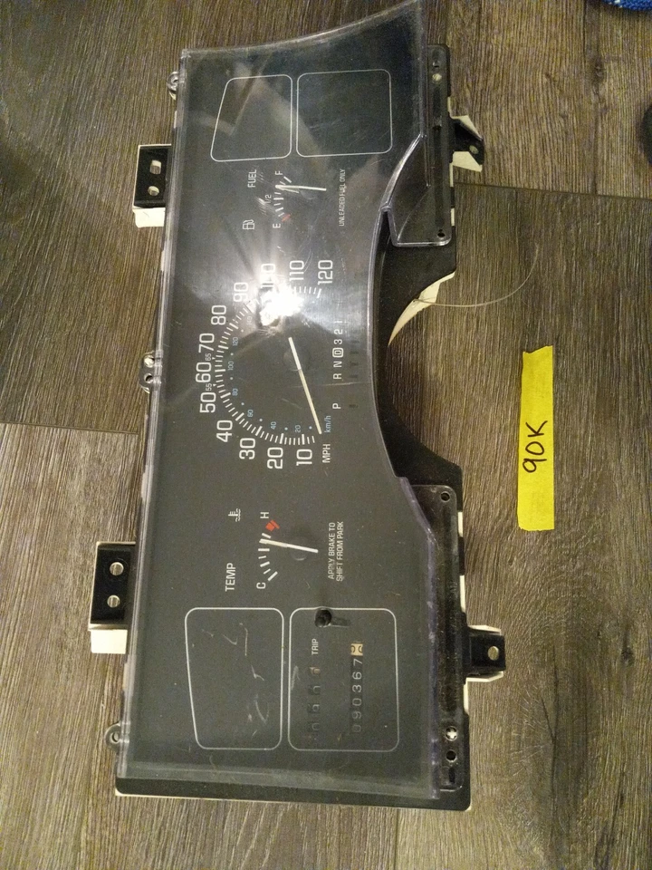 1994 1995 1996 Buick Roadmaster miles mileage cluster low mileage dash 90k Miles - Image 1 of 4