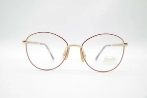Vintage Sferoflex 108/62 Gold Kupfer oval Brille Brillengestell eyeglasses NOS - Picture 1 of 6