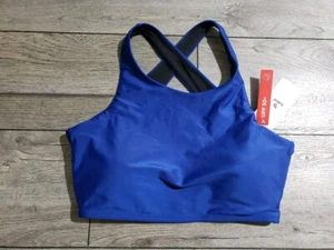 BALEAF Women's Swim Bra Modest High Neck Bikini Tops Quick Dry UPF Padded Sz 34 - Picture 1 of 5