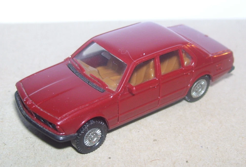 Micro Herpa Ho 1/87 BMW 745 I Rosso Bordeaux No. Box - Immagine 1 di 1