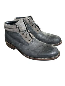 Vintage Wolverine 1000 Mile Wingtip Brown Leather Boots Mens Size 13 - Picture 1 of 9