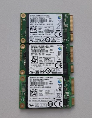 SAMSUNG SSD mSATA 128GB MZ-MLN128D MZ-MTE128D MZ-MPD128D PM871 PM851 SM841 1Stük - Bild 1 von 2