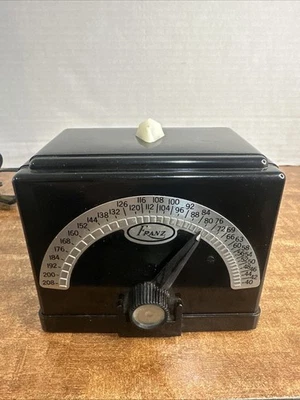 Metrónomo Eléctrico Franz LM-FB-4 de Colección Luz y Sonido Baquelita Probado Funciona Foto 1 de 4
