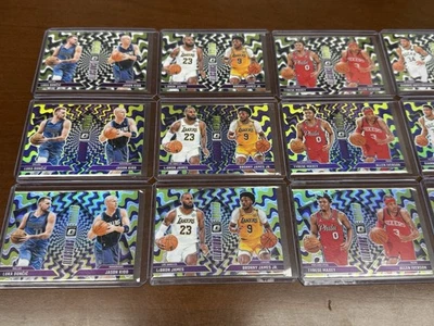 Juego de inserciones de ilusiones ópticas Panini Donruss 2024-25 (15) INCLUYE PRIZMS Foto 1 de 2