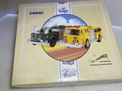 Vehículos de bomberos Corgi The LaFrance Scottsadel & South River, diecast 1/50 Foto 1 de 4