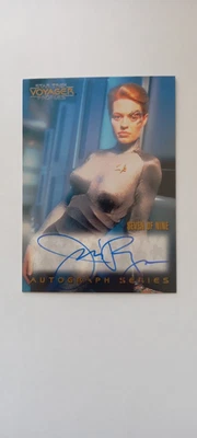 1998 Star Trek Voyager Profiles Autograph Jeri Ryan Seven of Nine - Image 1 of 2