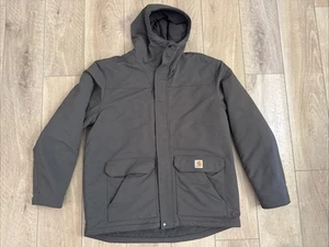 Carhartt Super Dux™ Relaxed Fit Insulated Traditional Coat Size LG Men Gravel - Bild 1 von 11