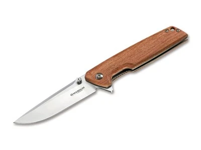 Faca de bolso Boker Magnum Slim Brother madeira 3,54" lâmina 440A Bubinga - 01MB723 - Imagem 1 de 4