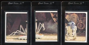 1977 Panini Star Wars Stickers 35 36 37 R2-D2 Jaws - Picture 1 of 2