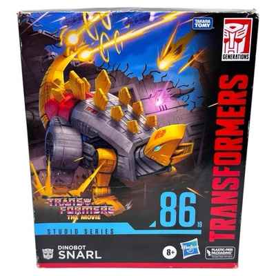 Transformers Studio Series 86-19 Dinobot Snarl Leader Class Figure Damage Box - Image 1 of 4