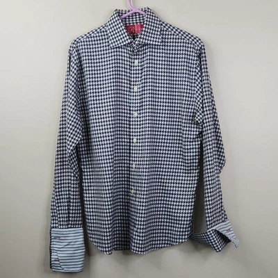 Vintage Rufus Made In USA Long Sleeve Cotton Dress Shirt Medium - Image 1 of 4