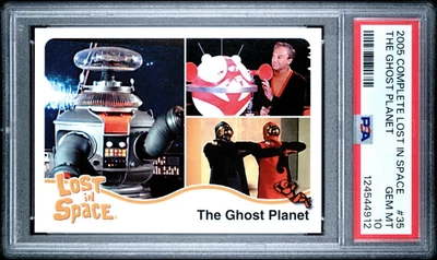 2005 RITTENHOUSE THE COMPLETE LOST IN SPACE 35 THE GHOST PLANET PSA GEM MT 10 - Image 1 of 2
