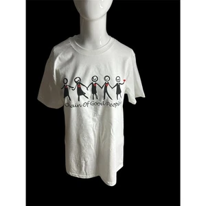 Chain of Good People ™ Unisex T-Shirt Crew Neck Sz M Short Sleeves Cotton NWT - Picture 1 of 7