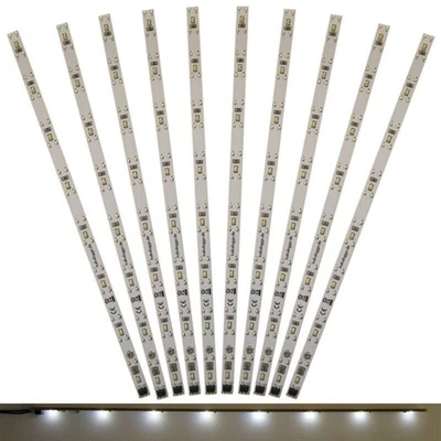 LED Waggonbeleuchtung Innenbeleuchtung weiß 230mm H0 TT N Waggons 10 Stück S671 - Bild 1 von 4