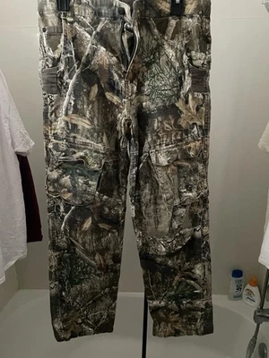 Woodland Camo Megellan Outdoors Pants. Size XL In Youth/Kids Size. Cargo Pants - Image 1 of 4