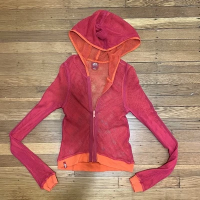 Ultra rare Miss Sixty Fishnet Zip Hoodie - Image 1 of 4