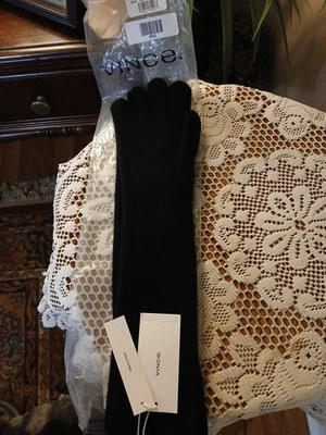 Guantes Vince 100 % cachemir negros V715878668 talla Os nuevos en paquete con etiquetas nuevos con etiquetas Foto 1 de 4