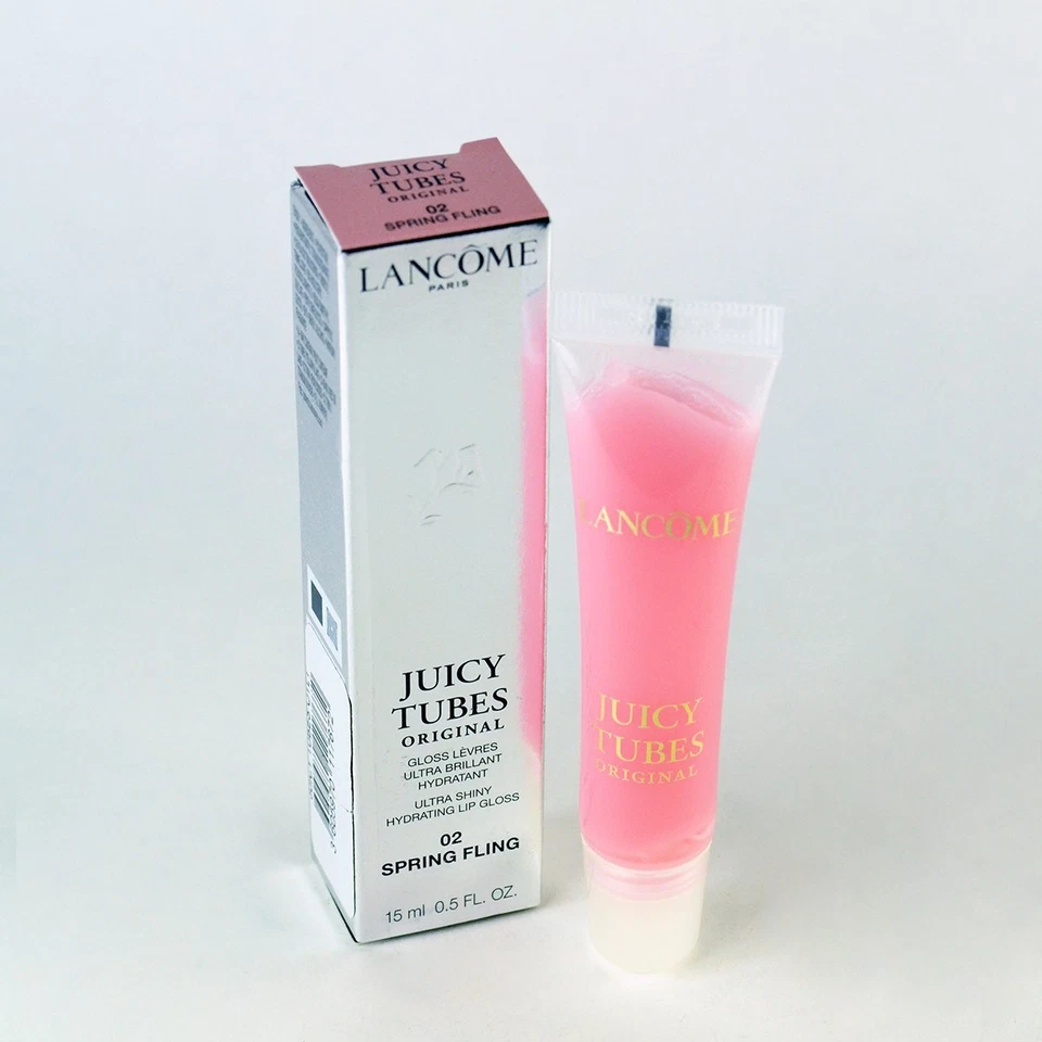 Lancome Juicy Tubes Original Ultra Shiny Hydrating Lip Gloss #02 SPRING FLING - Image 1 of 1