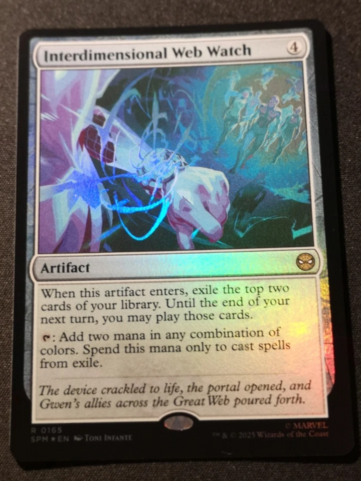 Interdimentional Web Watch - Foil - SPM - MTG - EN - NM - 0165 - Image 1 of 1