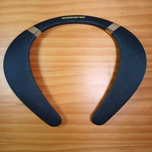 Monster Boomerang MS31901 schwarz persönlicher tragbarer Bluetooth Nackenbügel Lautsprecher - Bild 1 von 10