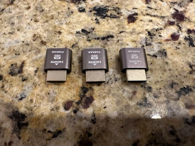 HDMI Dummy Plug Display Emulator Virtual Monitor Headless Adapter 1080P - Image 1 of 3