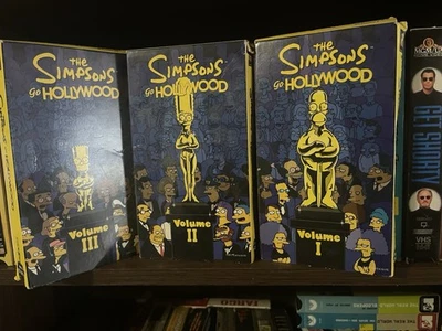 The Simpsons Go Hollywood VHS Box Set Vol. 1, 2 and 3 - Image 1 of 2