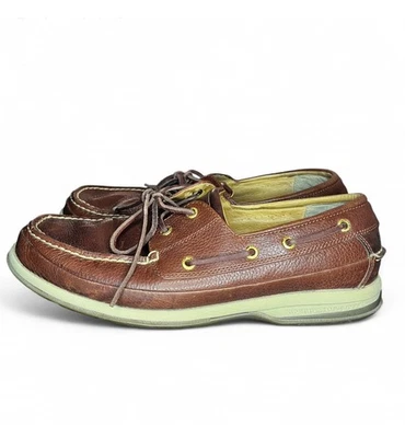 Sperry Topsider Gold Cup LUXURY Collection Boat Shoe Men 10.5 Brown - Image 1 of 4