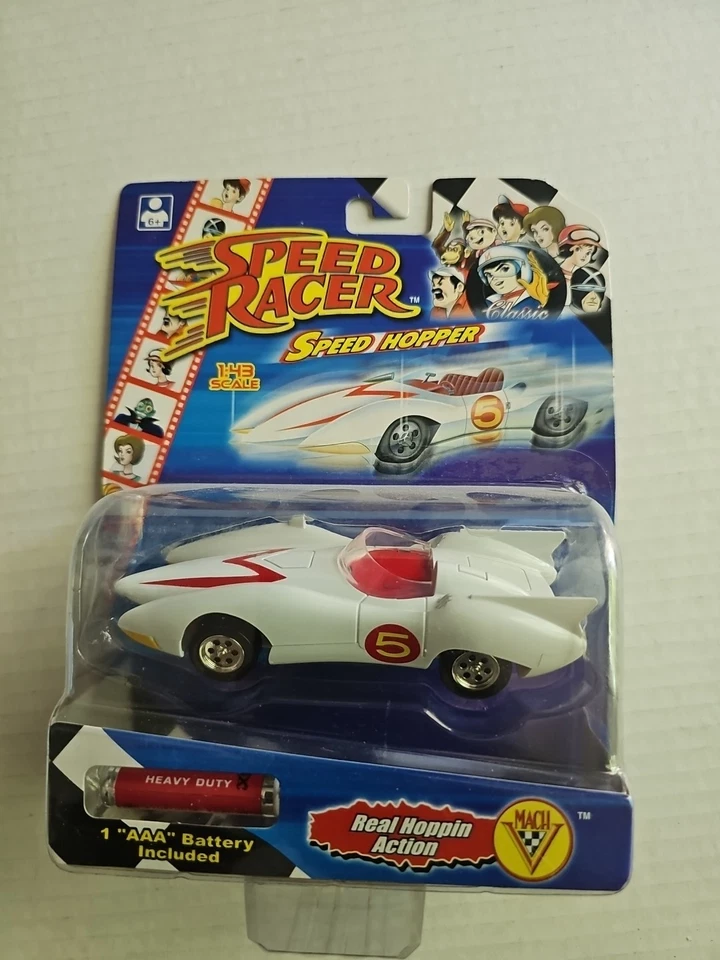 1/43  SPEED RACER SPEED HOPPER MACH 5  BATTERY OPERATED  HOPPIN ACTION (2003) L2 - Image 1 of 4