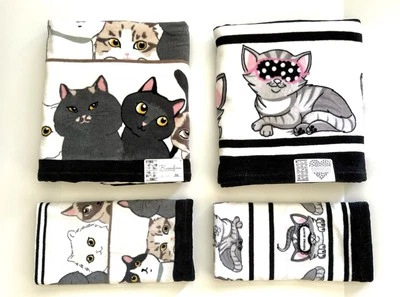 New Rare Kassafina Cute Cat Kitten Bath Towel Hand Towel 100% Cotton Cat Lover’s - Image 1 of 4