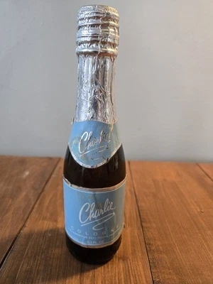 Botella de champán perfume vintage Charlie colonia rara 6,3 OZ Foto 1 de 3