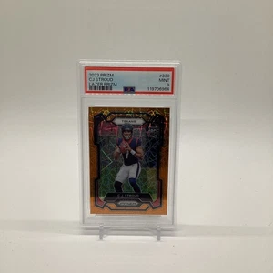 C.J. Stroud 2023 Panini Prizm #339 Lazer Rookie RC PSA 9 - Bild 1 von 2