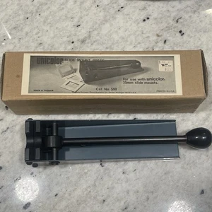 Unicolor Slide Mount Mounting Press For 35mm Slides In Box - Picture 1 of 5