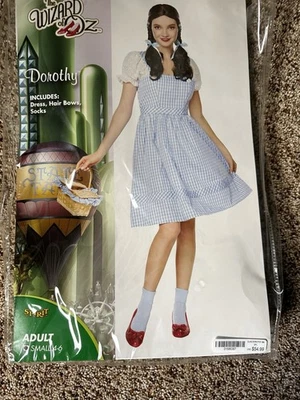Новый волшебник страны Оз Дороти костюм реконструкция платье вверх женщин Sz L - Изображение 1 из 4