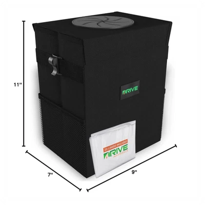 Cubo de basura Drive Auto Car - Plegable, a prueba de fugas con 20 basura B... Foto 1 de 4