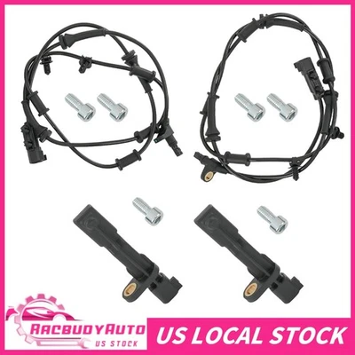 4 PCS ABS Wheel Speed Sensor fits for 2007-2017 Jeep Wrangler Unlimited Rubicon - Image 1 of 4