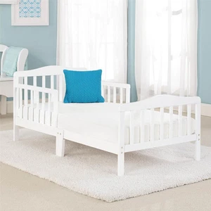 Wood Toddler Bed Frame Kids Bedroom Furniture Beds - Picture 1 of 10