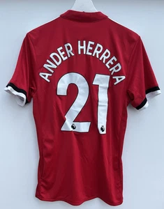 Manchester United 2017/18 Heim Fußballtrikot Herrea #21 Herren Small S - Bild 1 von 9
