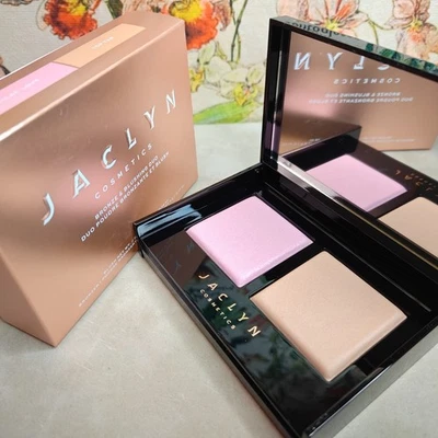 Jaclyn Cosmetics Bronze & Blushing Duo "Lilac Love & Top Tan" Bronzer Blush Set - Image 1 of 3