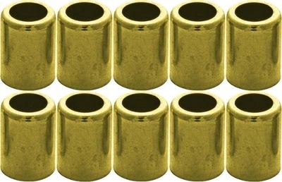 Brass Ferrule for Air and Water Hose 7325 1/4" ID/.560 ID/1.000 L/.437 P 10-Pack - image 1 of 2