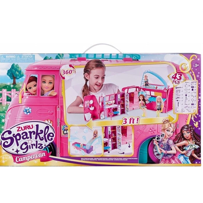 Zuru 100262 Sparkle Girl Camper con Accessori - Immagine 1 di 1
