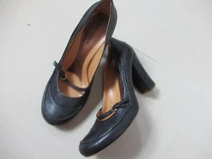 KURT GEIGER LEATHER SHOES HEELS UK 6 EU 39 #5* - Picture 1 of 9