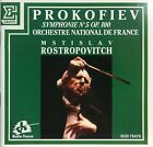 Mstislav Rostropovich: Prokofiev Symphonie No. 5 OP. 100 (CD 1988 Erato) *VG*
