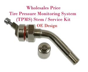 Tire Pressure Monitoring System (TPMS) Stem Service Kit Fit Ram 3500 OE Design - Picture 1 of 8
